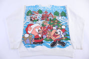 1993 Tiny Toons Christmas Graphic Sweatshirt - Sweatshirt - Thrifted Threads