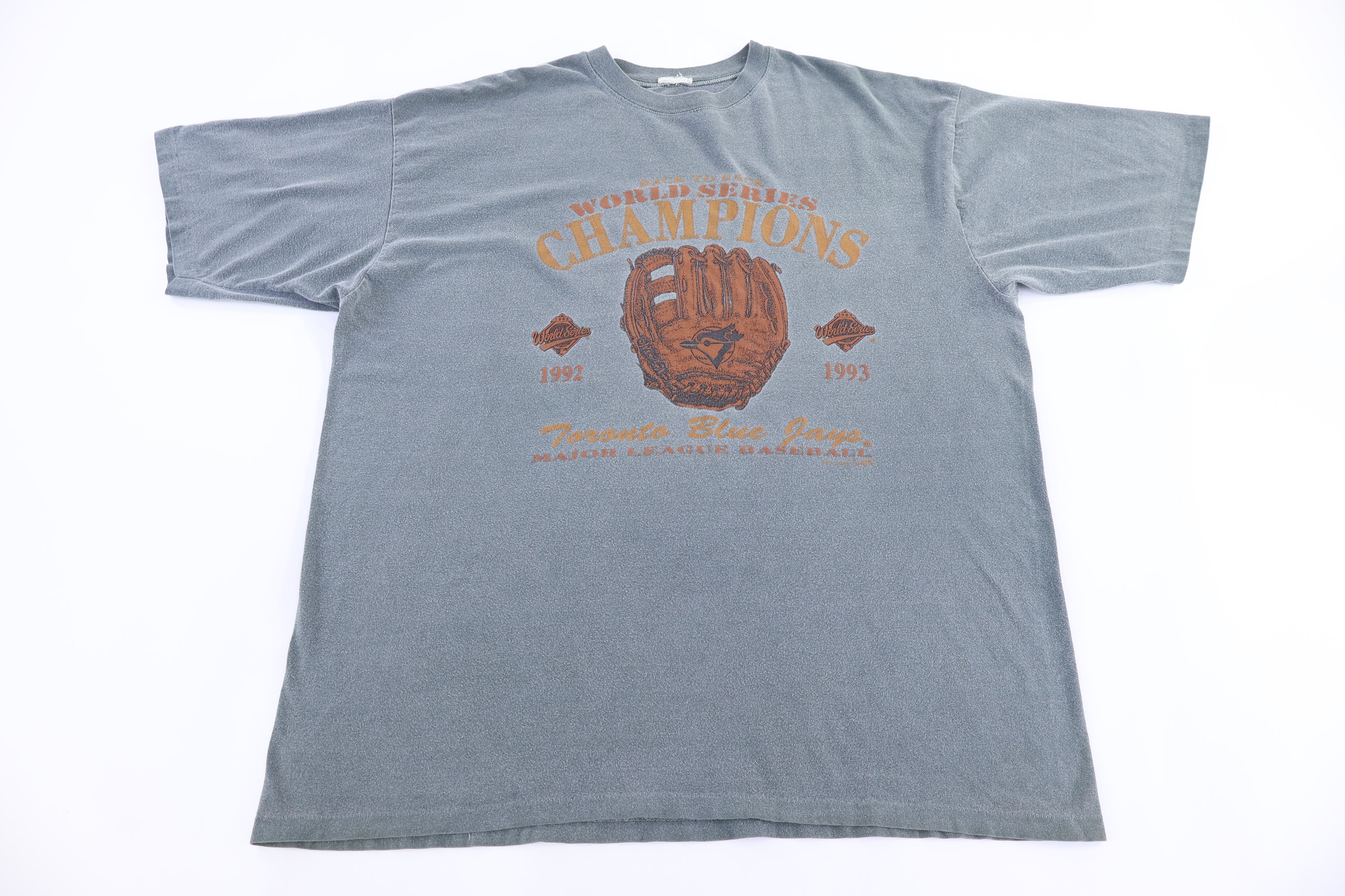 1993 Toronto Blue Jays Baseball World Series Champions T-shirt - Shirts & Tops - Thrifted Threads