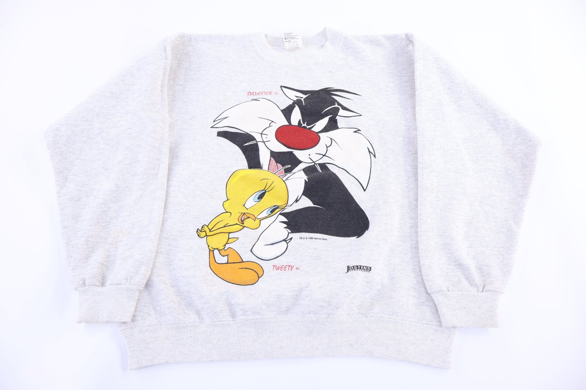 1993 Tweety & Sylvester Sweatshirt - Sweatshirt - Thrifted Threads