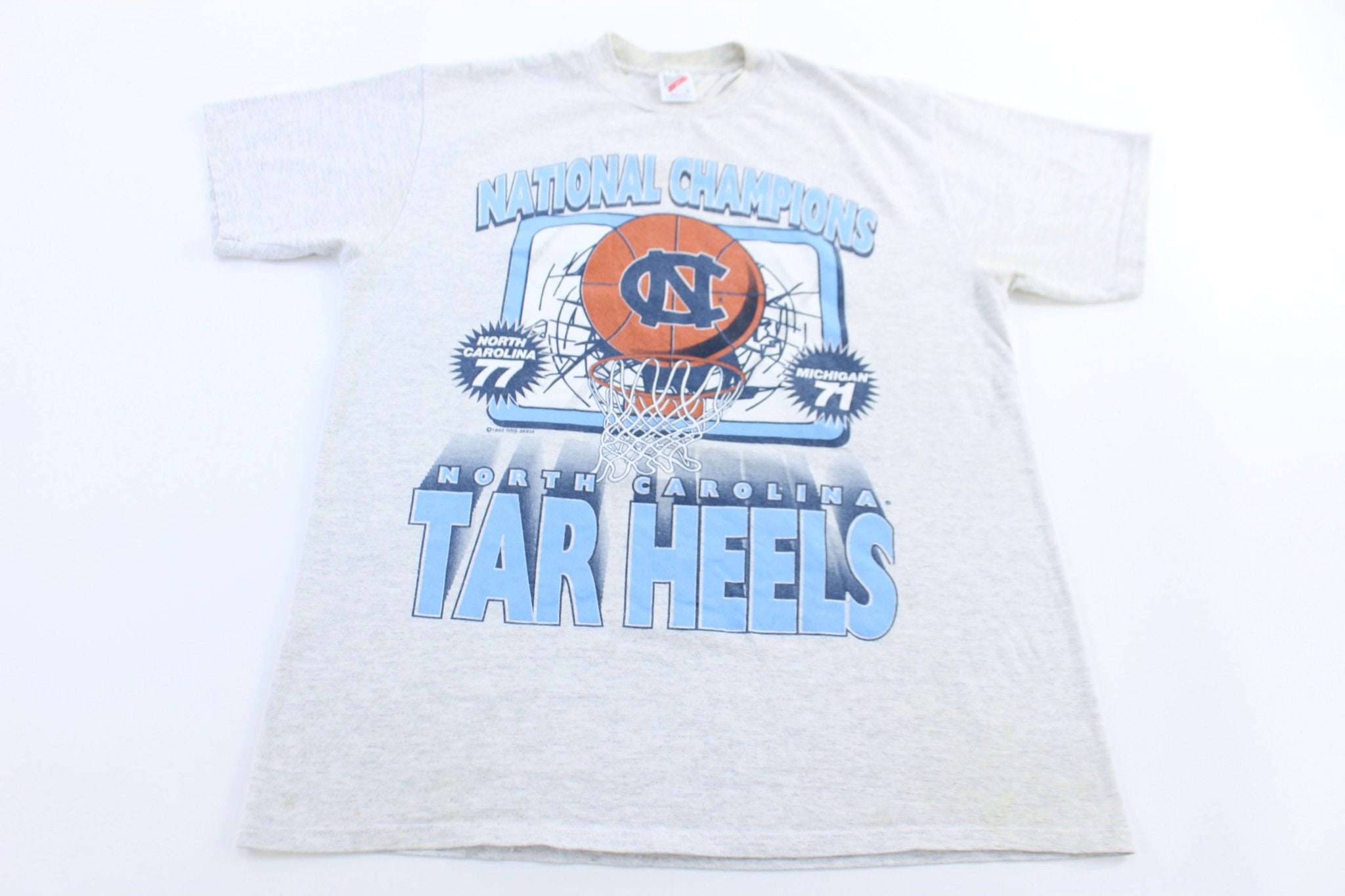 1993 University of North Carolina National Champs T-shirt - ThriftedThreads.com