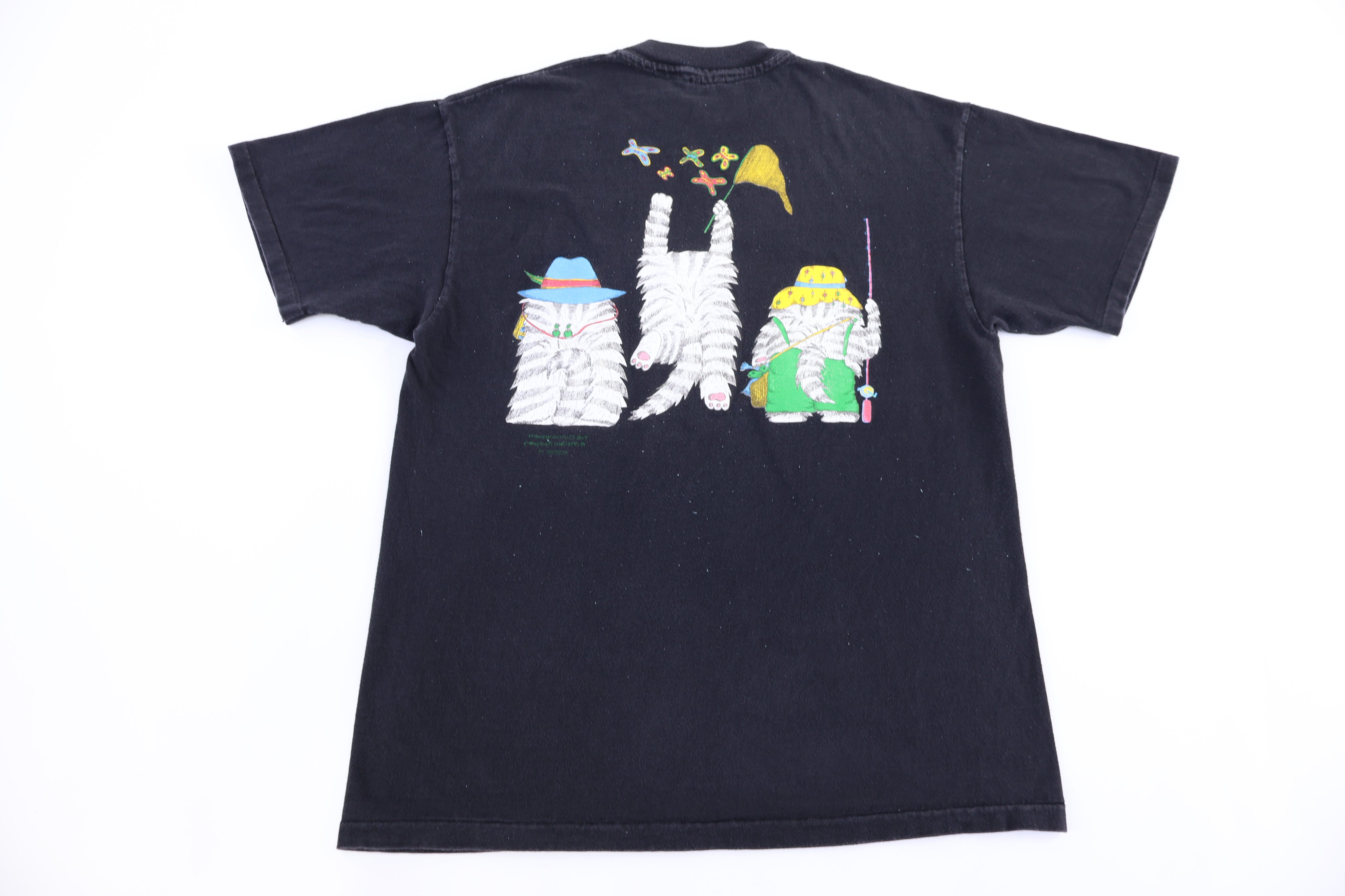 1993 Wisconsin Cats Graphic T-shirt - Shirts & Tops - Thrifted Threads