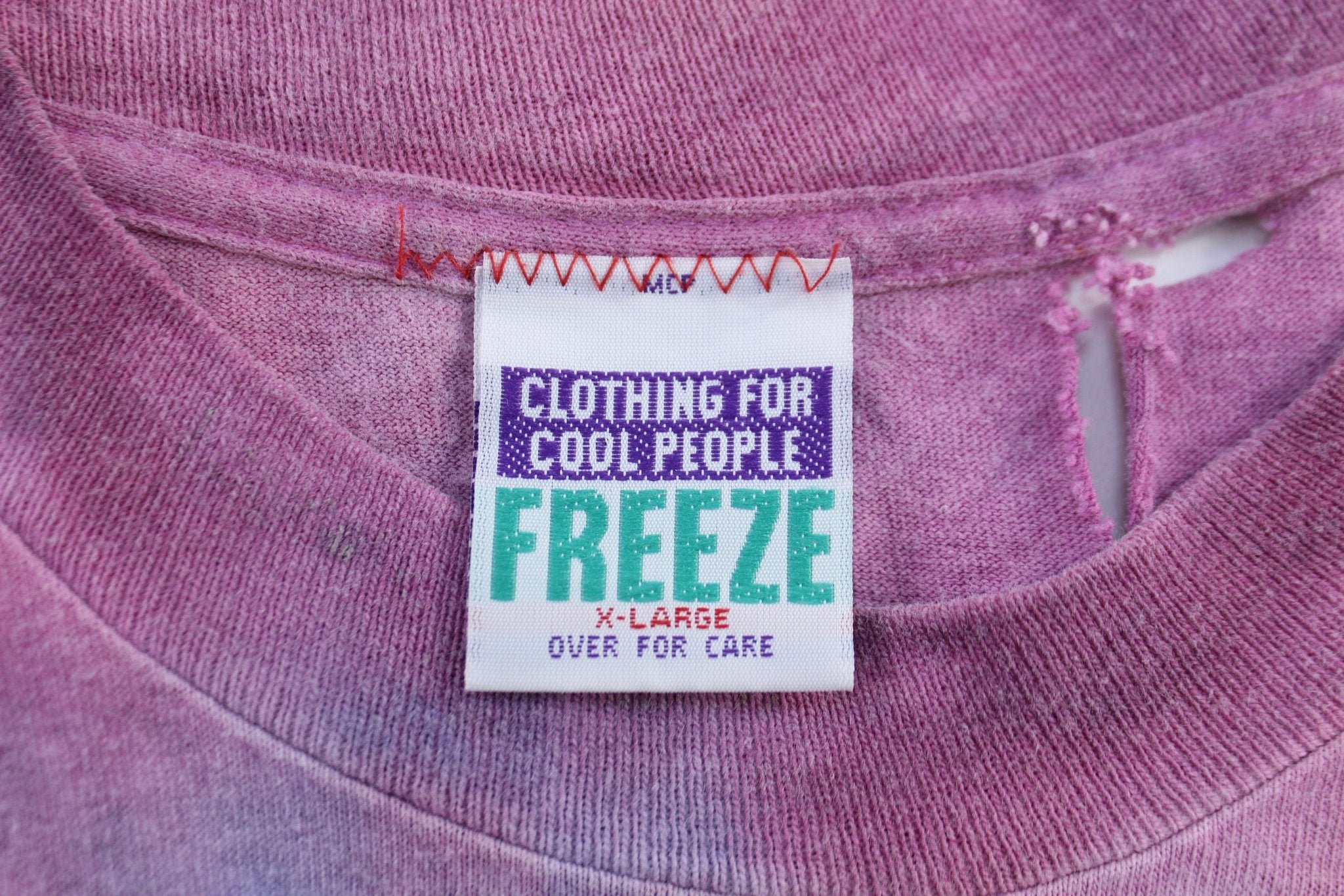 1994 Aim High Taz & Daffy Duck Tie Dye T-shirt - ThriftedThreads.com