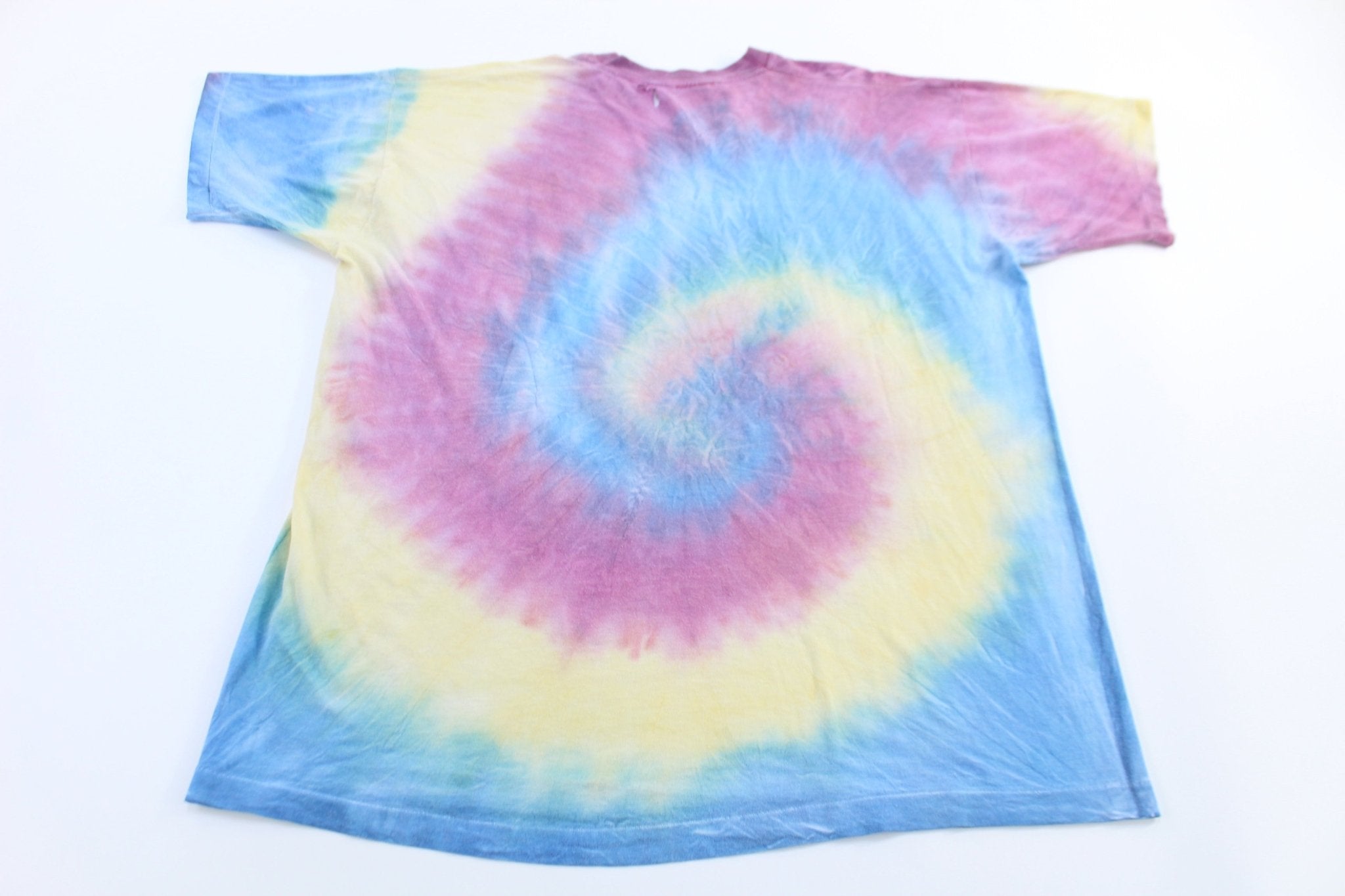 1994 Aim High Taz & Daffy Duck Tie Dye T-shirt - ThriftedThreads.com