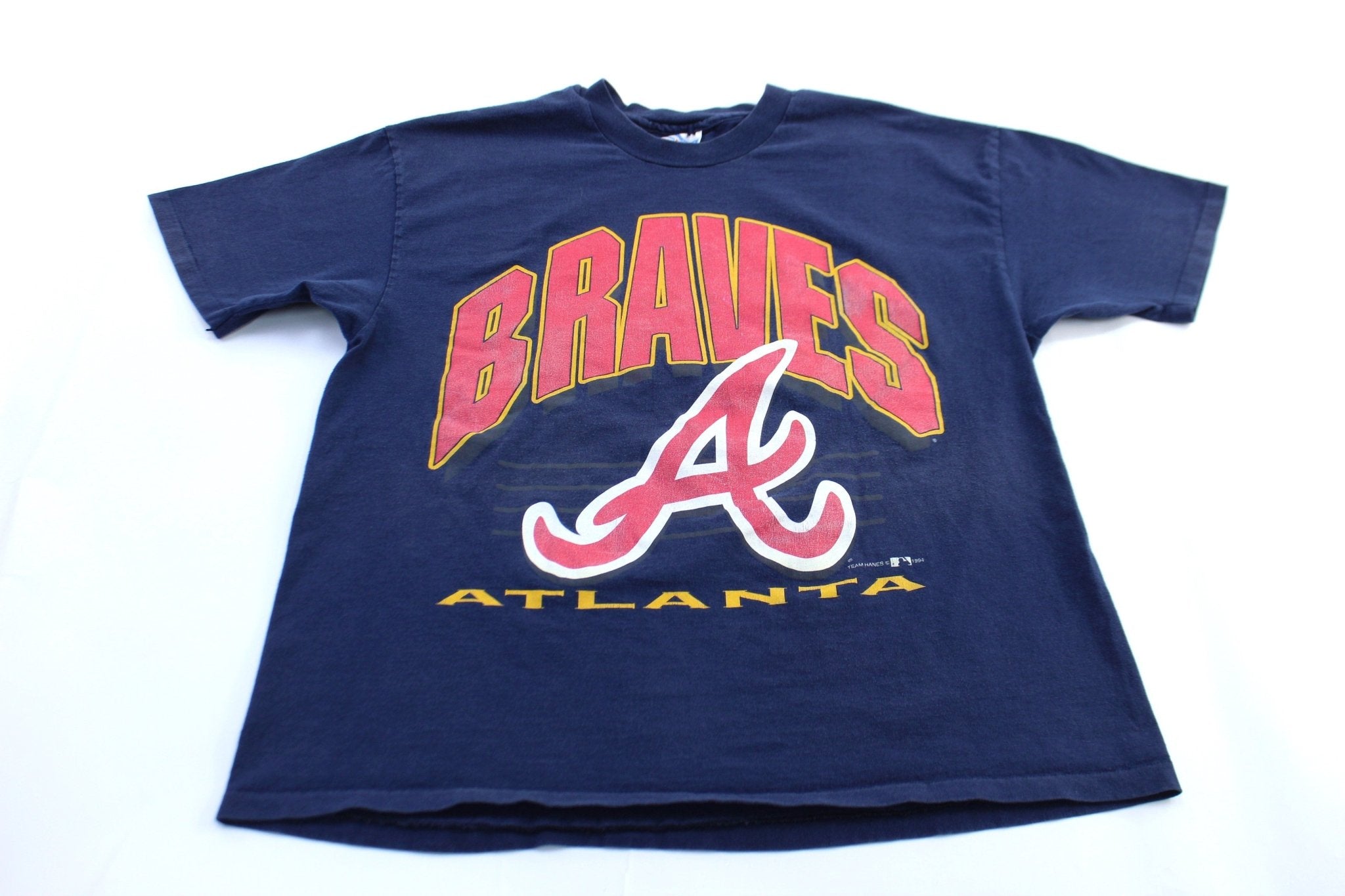 1994 Atlanta Braves Baseball T-Shirt - ThriftedThreads.com