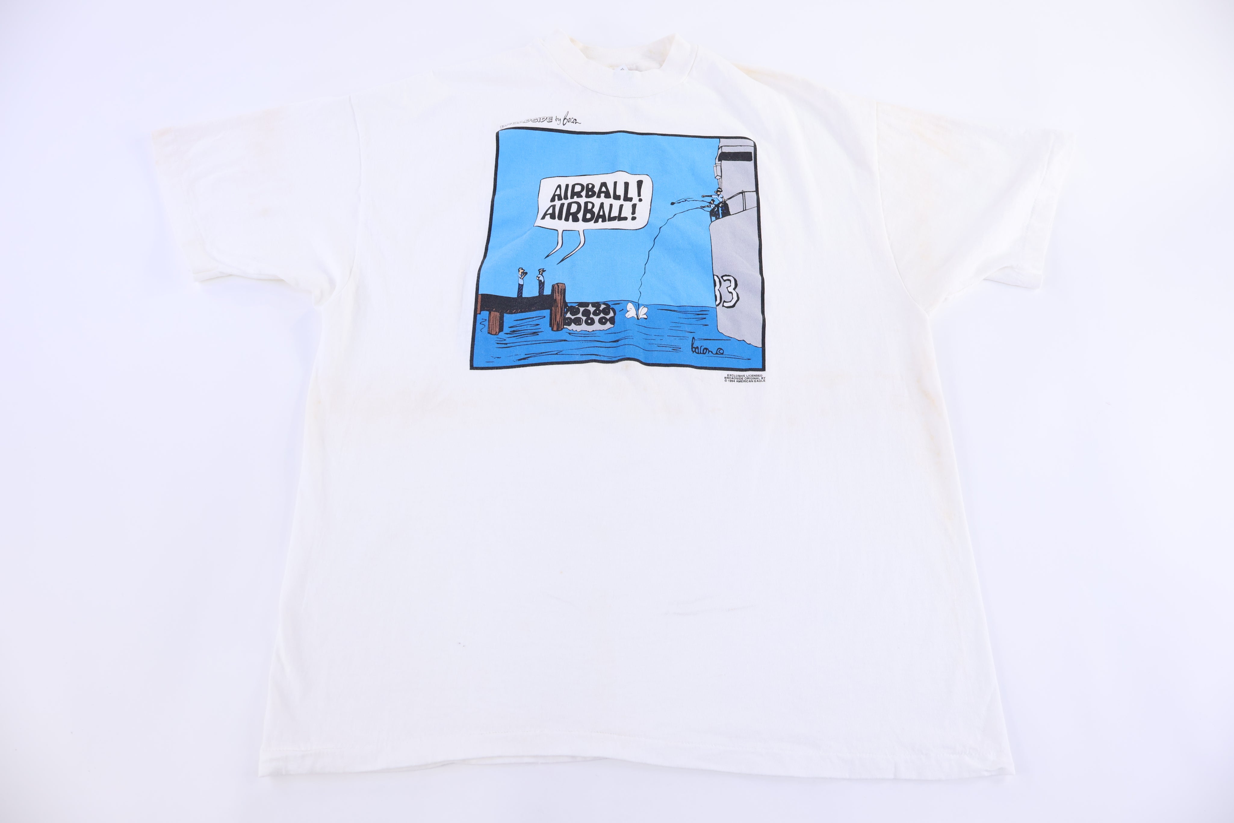 1994 Broadside Airball T-shirt - Shirts & Tops - Thrifted Threads