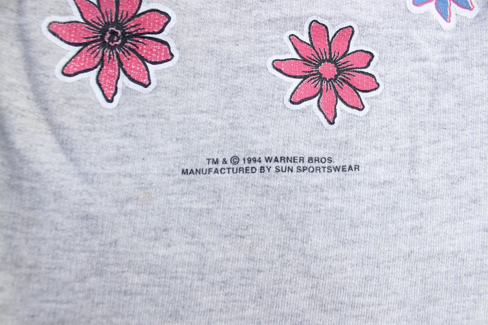 1994 Bugs Bunny Graphic Baseball Jersey - ThriftedThreads.com