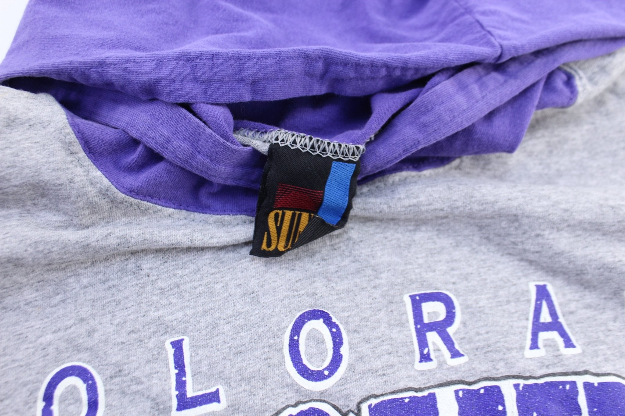 1994 Colorado Rockies Tasmanian Devil Lightweight Hoodie - ThriftedThreads.com