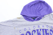 1994 Colorado Rockies Tasmanian Devil Lightweight Hoodie - T-Shirt - Thrifted Threads