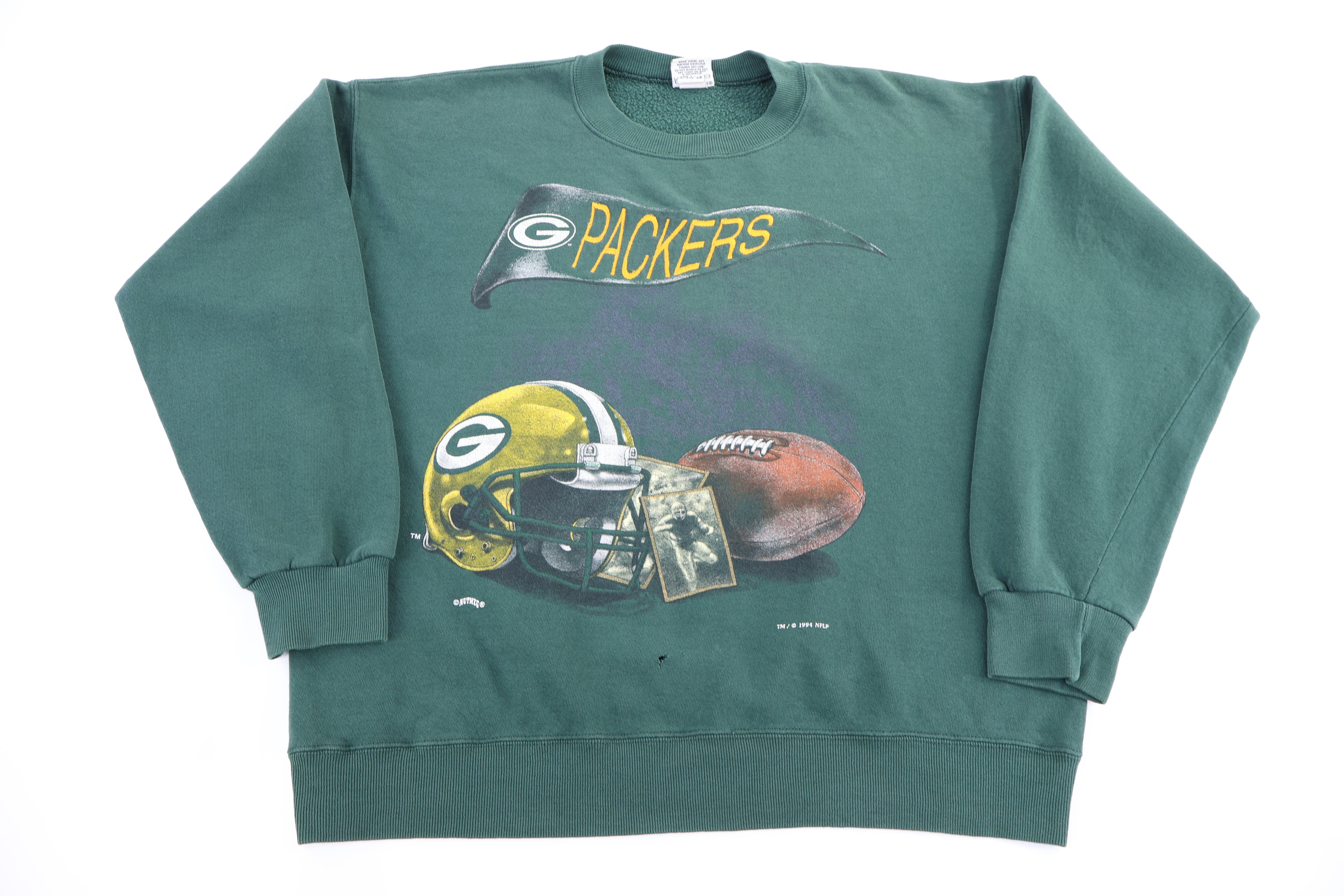 1994 Green Bay Packers Football Sweatshirt - Sweatshirt - Thrifted Threads