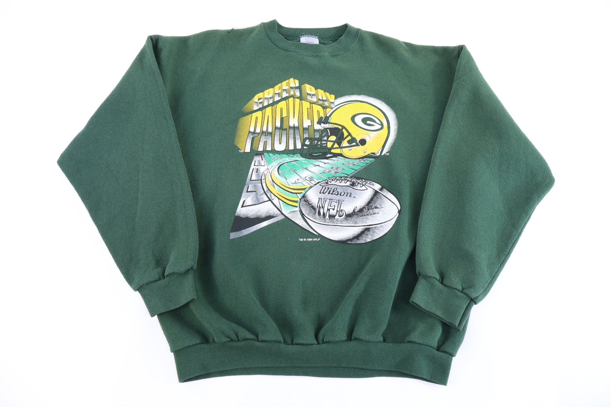 1994 Green Bay Packers Football Sweatshirt - Sweatshirt - Thrifted Threads