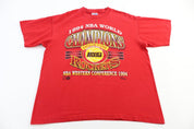 1994 Houston Rockets Basketball NBA Champions T-shirt - Shirts & Tops - Thrifted Threads