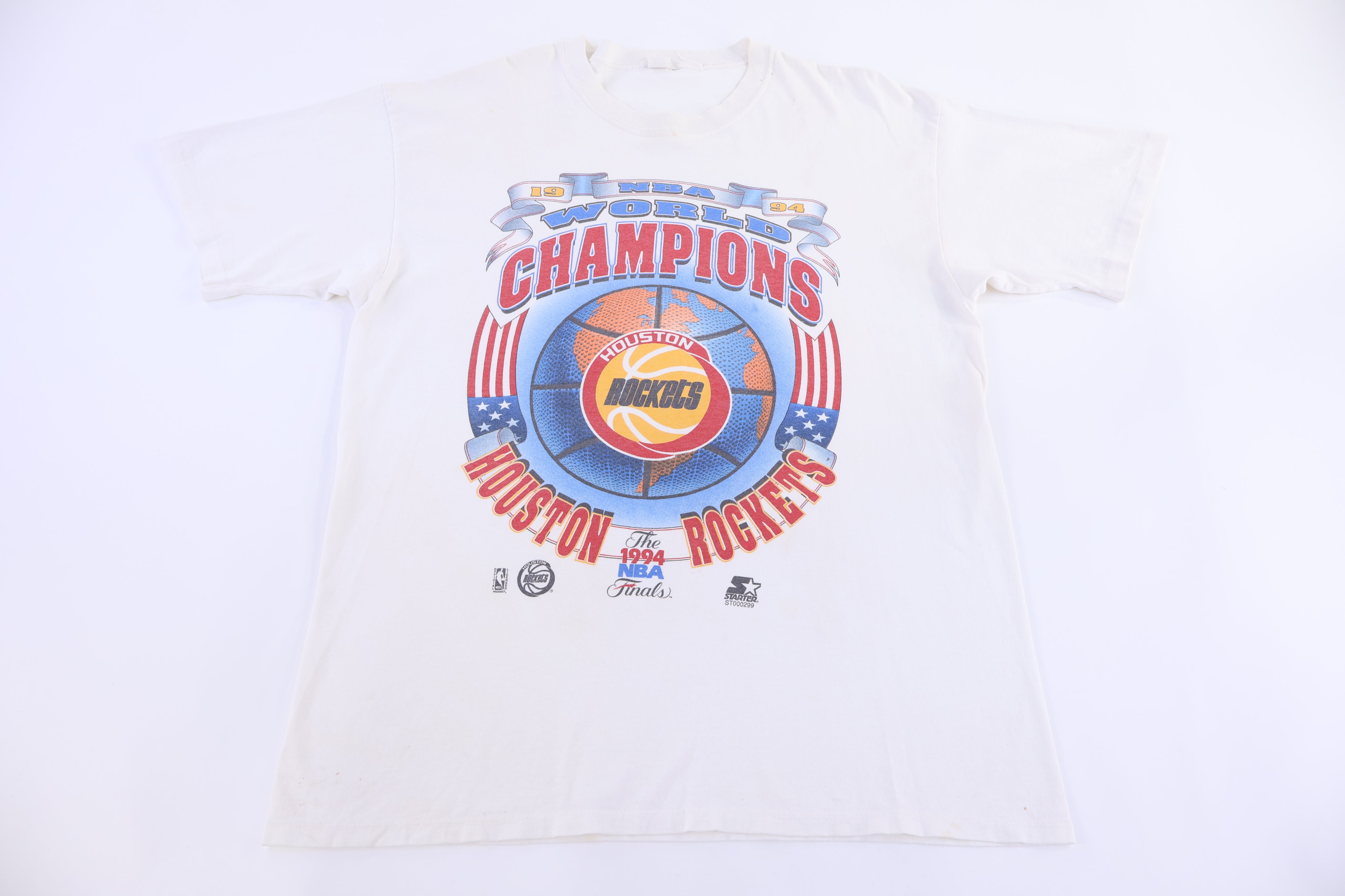 1994 Houston Rockets NBA World Champions T-shirt - Shirts & Tops - Thrifted Threads