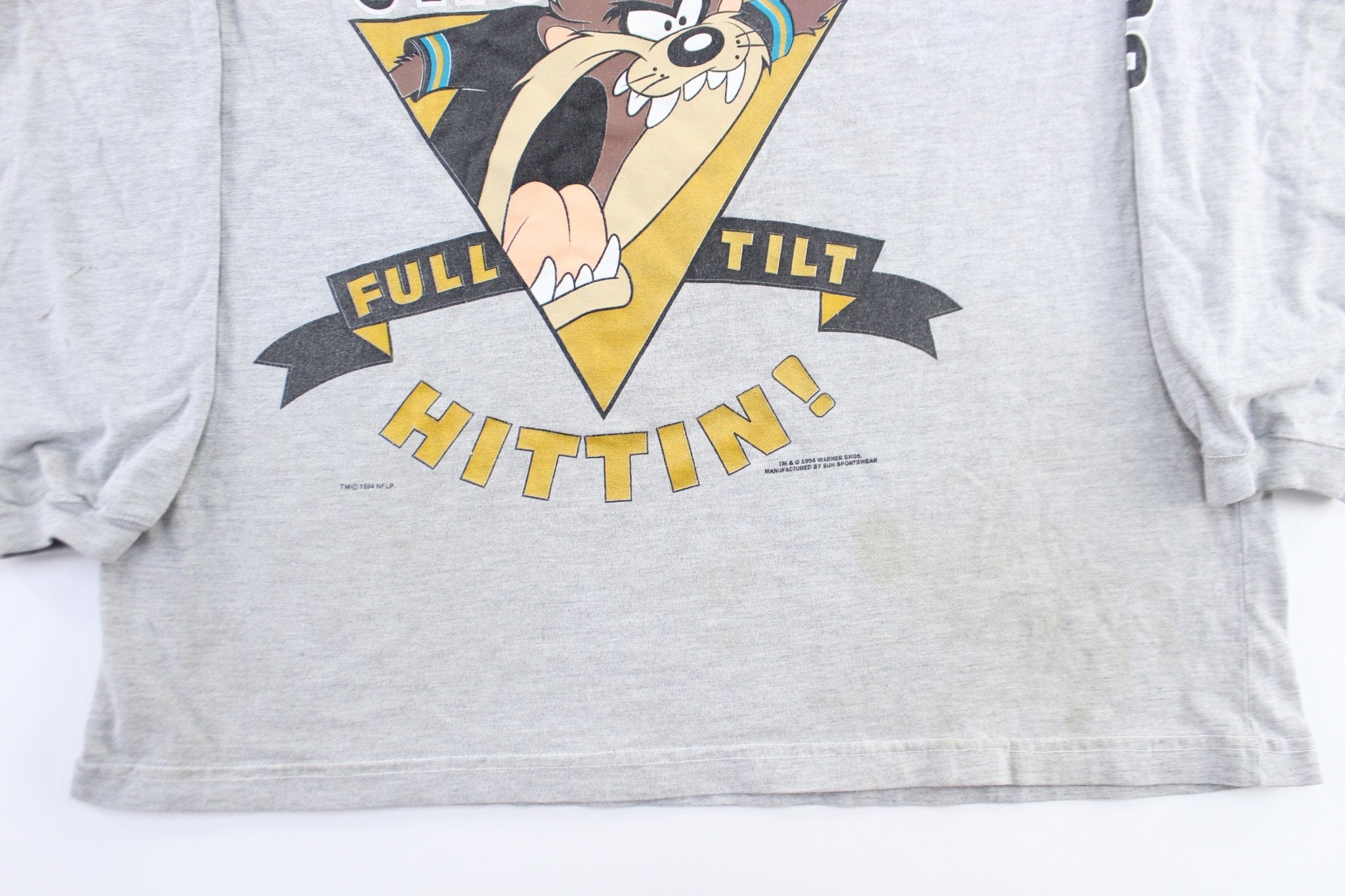 1994 Jacksonville Jaguars Tasmanian Devil Graphic T-Shirt - T-Shirt - Thrifted Threads