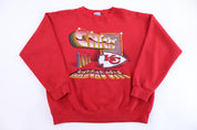 1994 Kansas City Chiefs Football Sweatshirt - Sweatshirt - Thrifted Threads