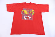 1994 Kansas City Chiefs Football T-shirt - Shirts & Tops - Thrifted Threads