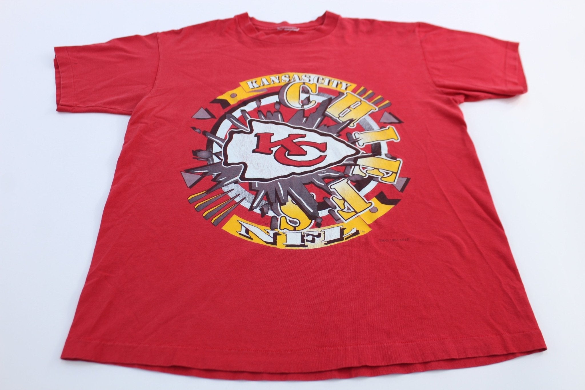 1994 Kansas City Chiefs Football T-Shirt - T-Shirts - Thrifted Threads