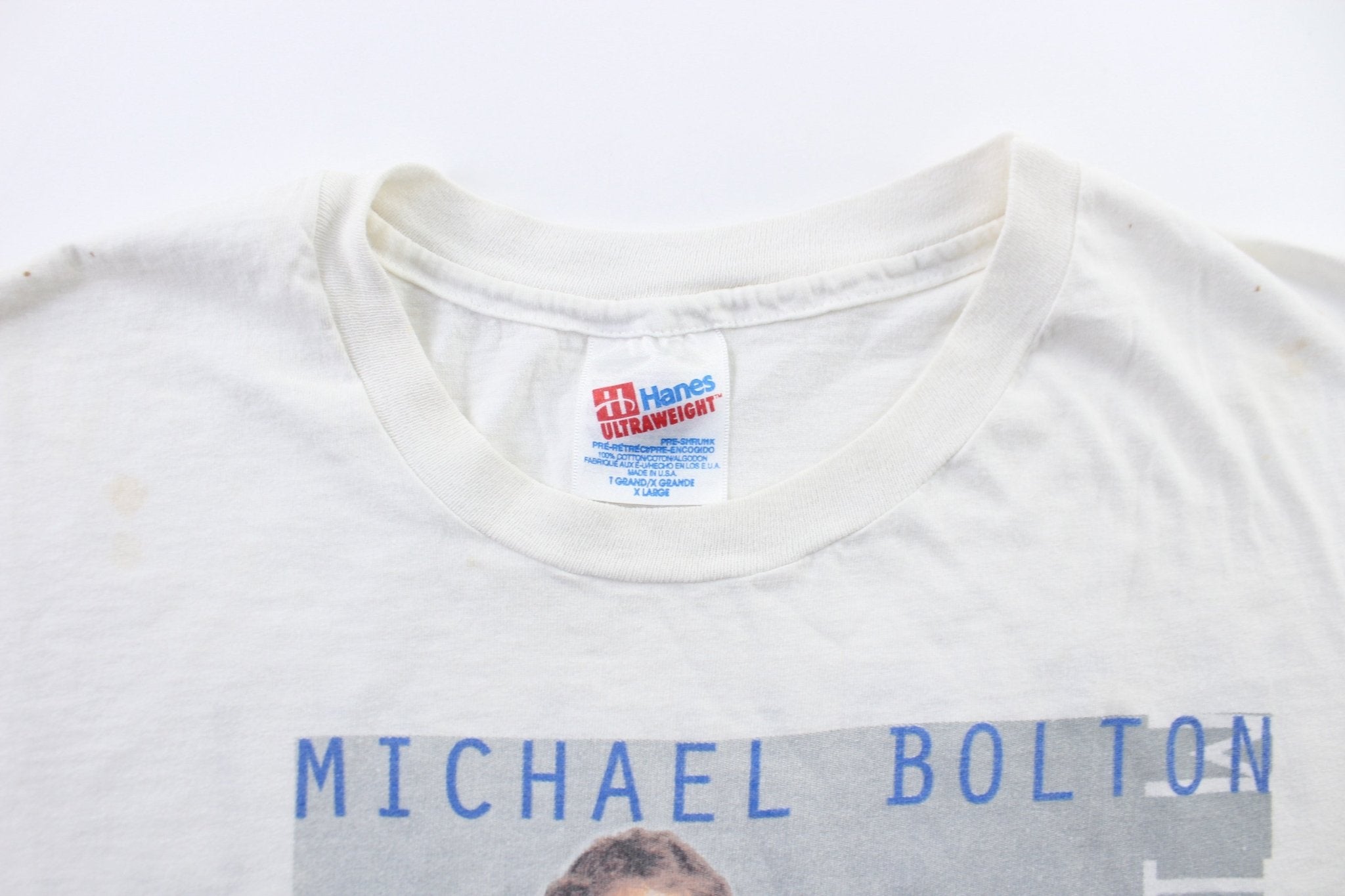 1994 Michael Bolton World Tour T - Shirt - ThriftedThreads.com