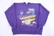 1994 Minnesota Vikings Football Monday Night Football Sweatshirt - Sweatshirt - Thrifted Threads