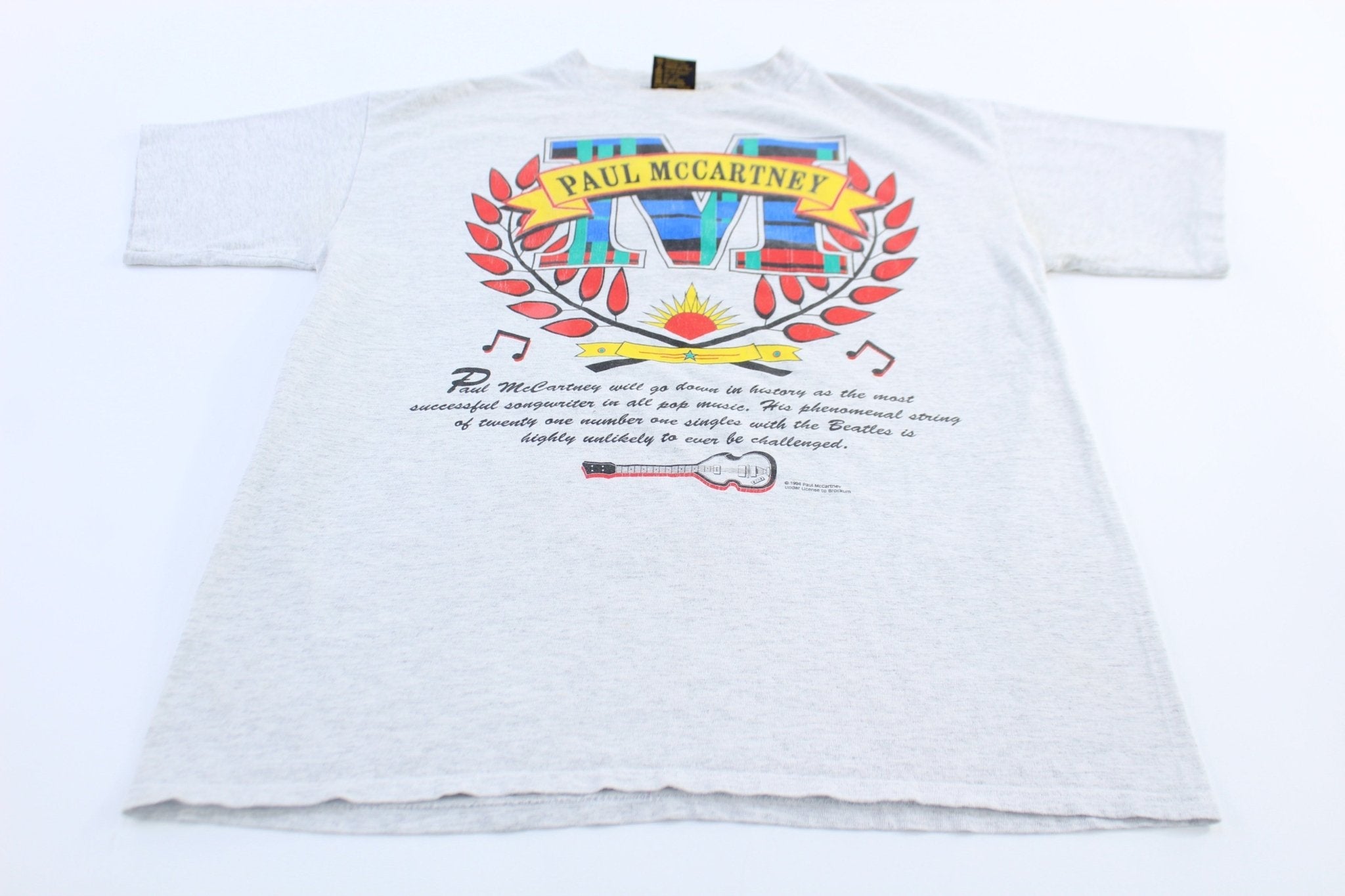 1994 Paul McCartney Most Successful Songwriter T-shirt - Shirts & Tops - Thrifted Threads