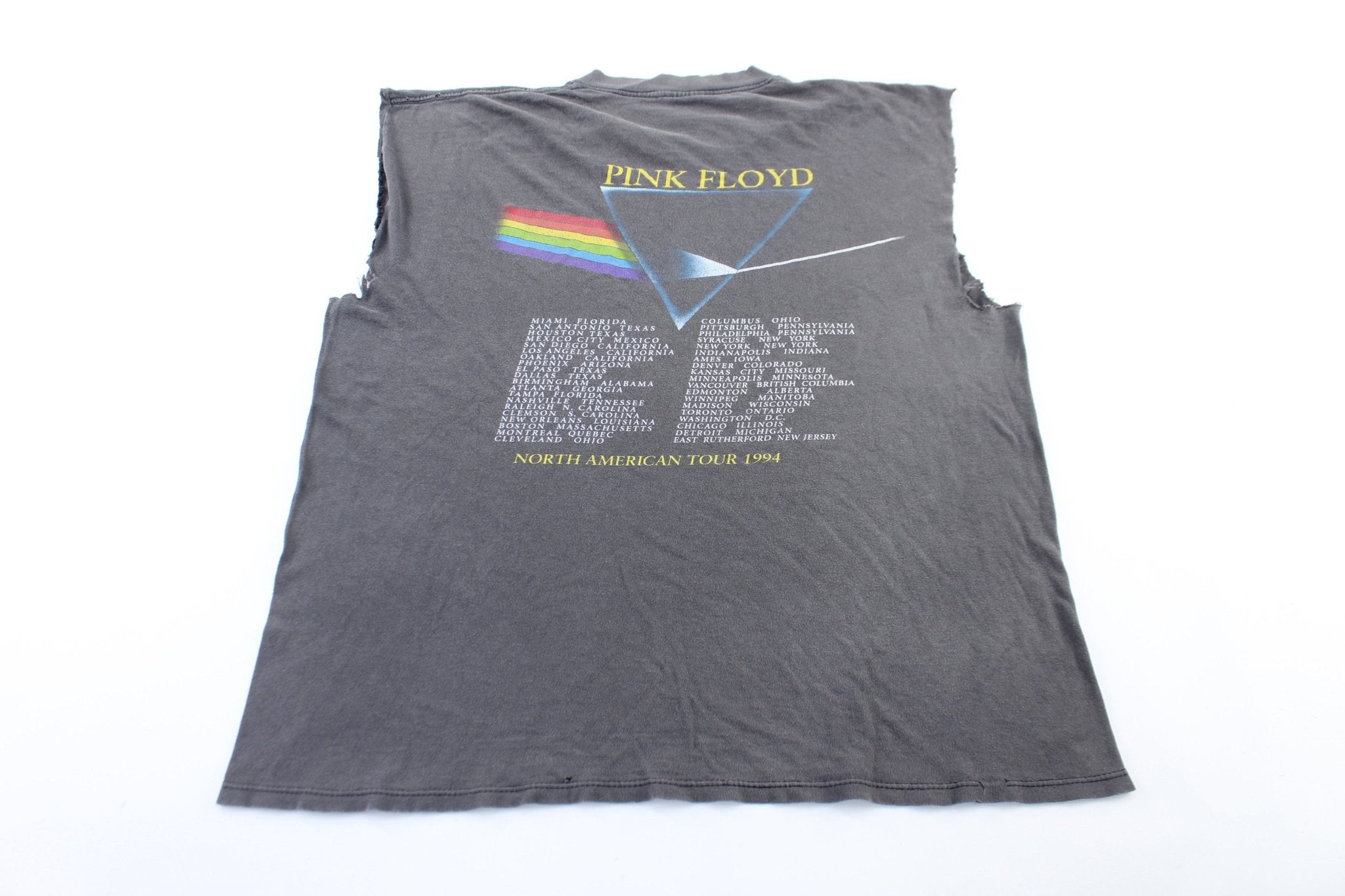 1994 Pink Floyd North American Tour Tank Top - ThriftedThreads.com