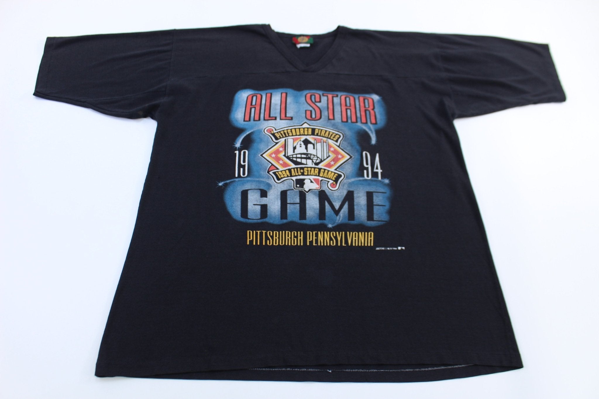 1994 Pittsburgh Pirates All star Game T-shirt - ThriftedThreads.com