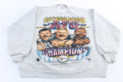 1994 Pittsburgh Steelers AFC Central Football Champions Caricature Sweatshirt - ThriftedThreads.com