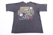 1994 Pittsburgh Steelers Football AFC Champs T-shirt - Shirts & Tops - Thrifted Threads