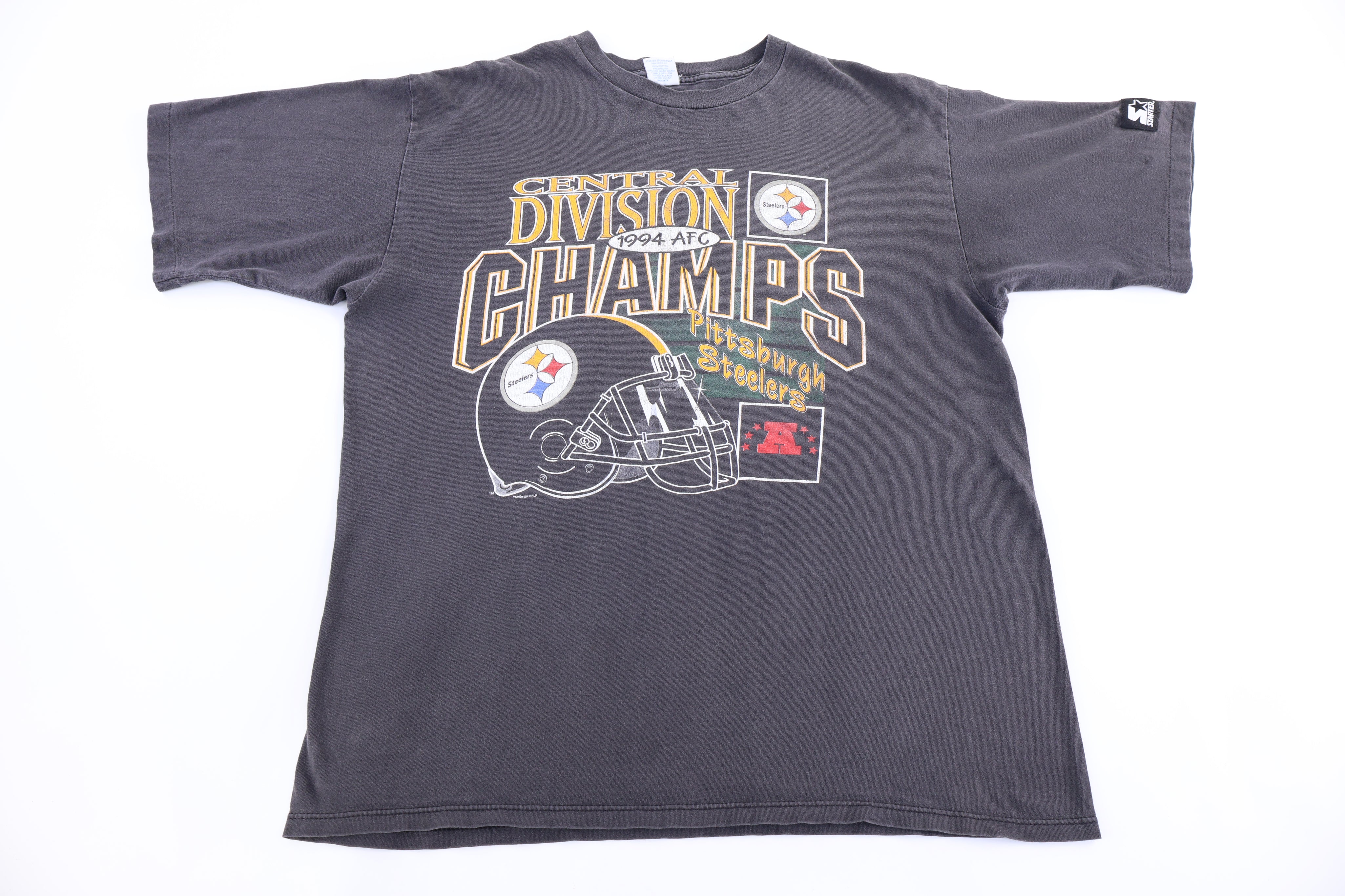1994 Pittsburgh Steelers Football AFC Champs T-shirt - Shirts & Tops - Thrifted Threads
