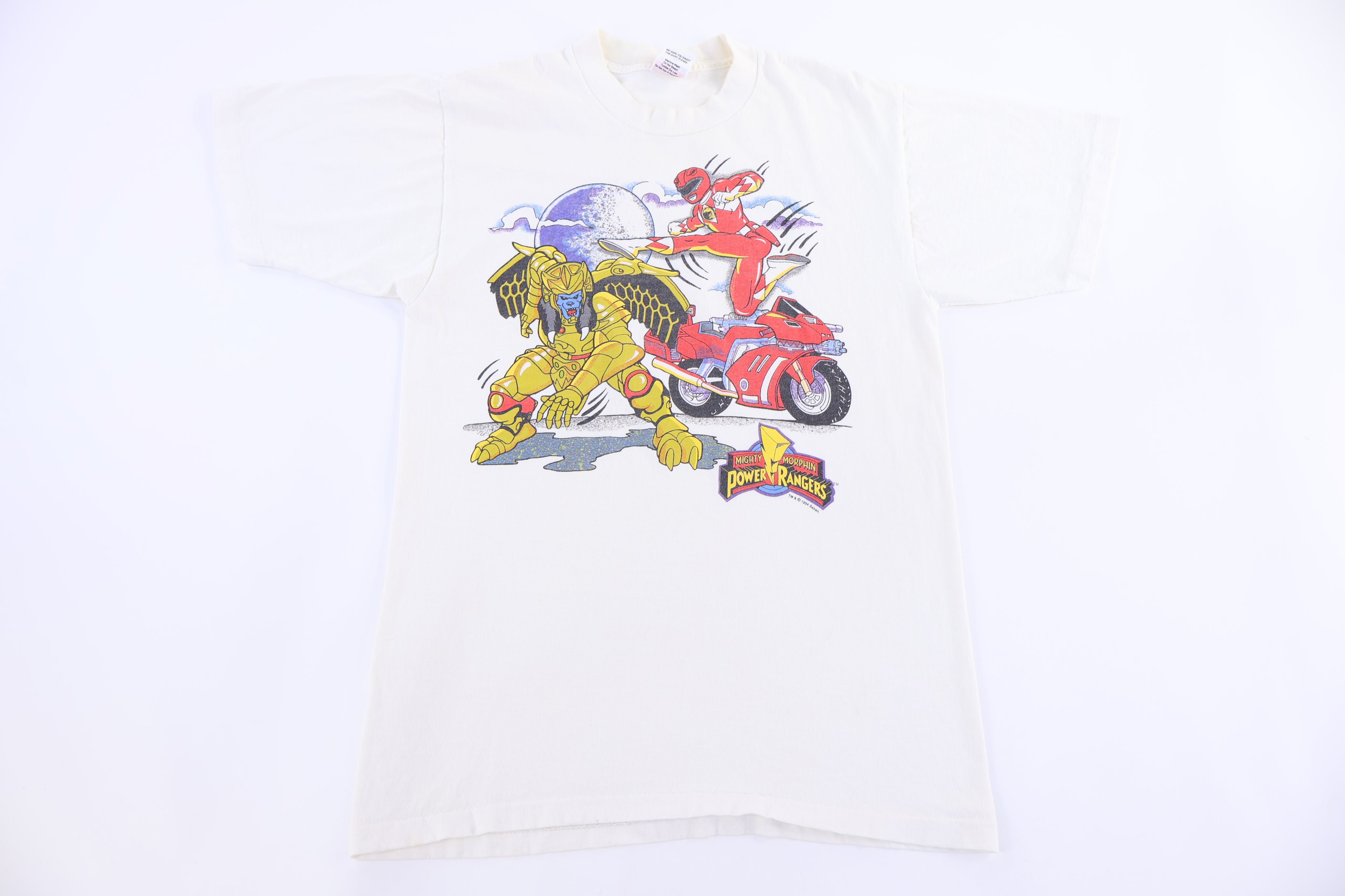 1994 Power Rangers Mighty Morphin T-shirt - Shirts & Tops - Thrifted Threads