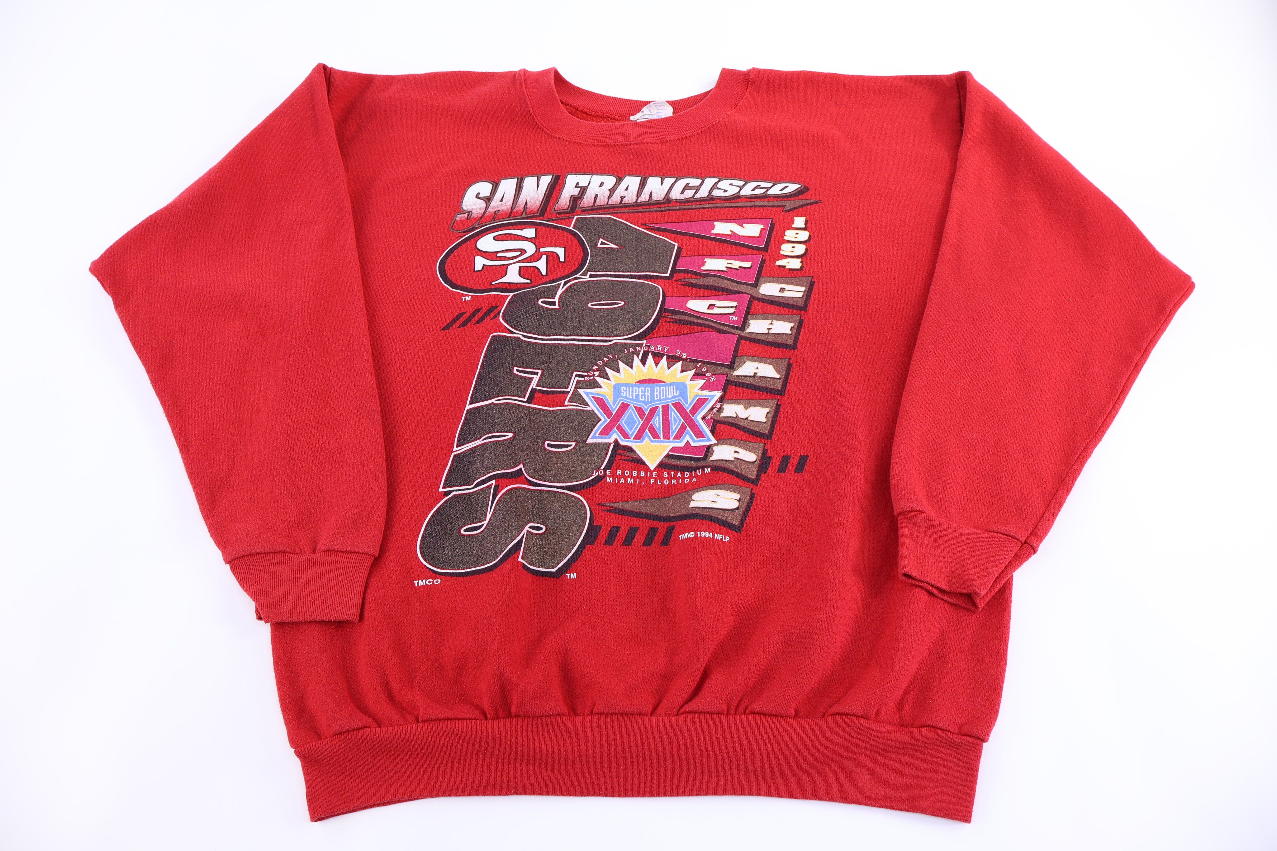 1994 San Francisco49ers Football Sweatshirt - Sweatshirt - Thrifted Threads