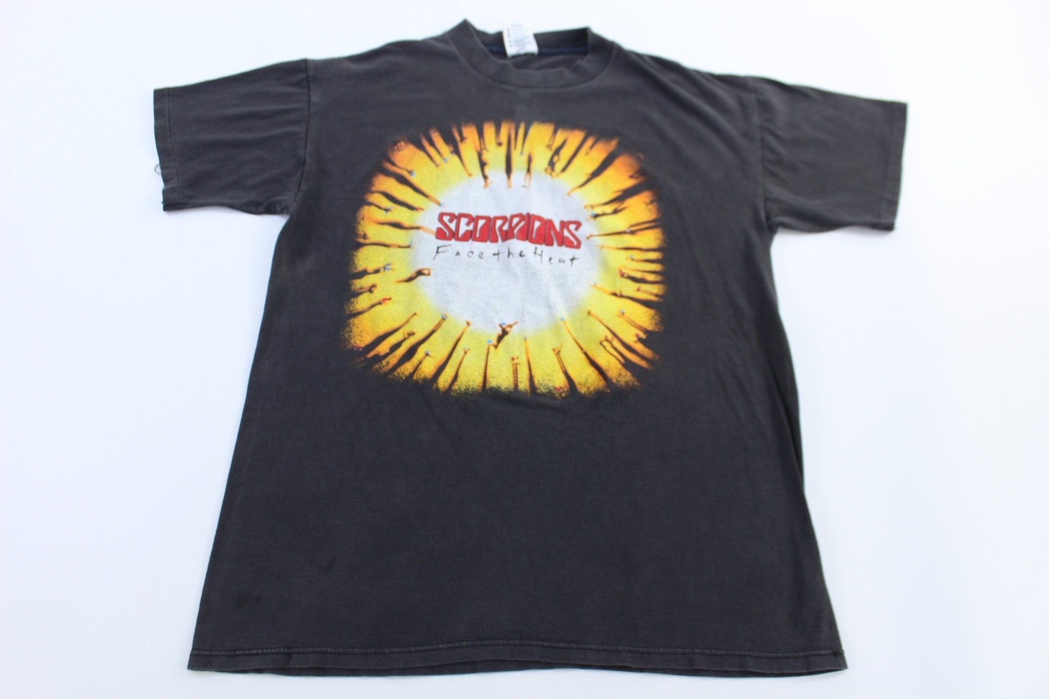 1994 Scorpions Face The Heat Tour T-shirt - Shirts & Tops - Thrifted Threads