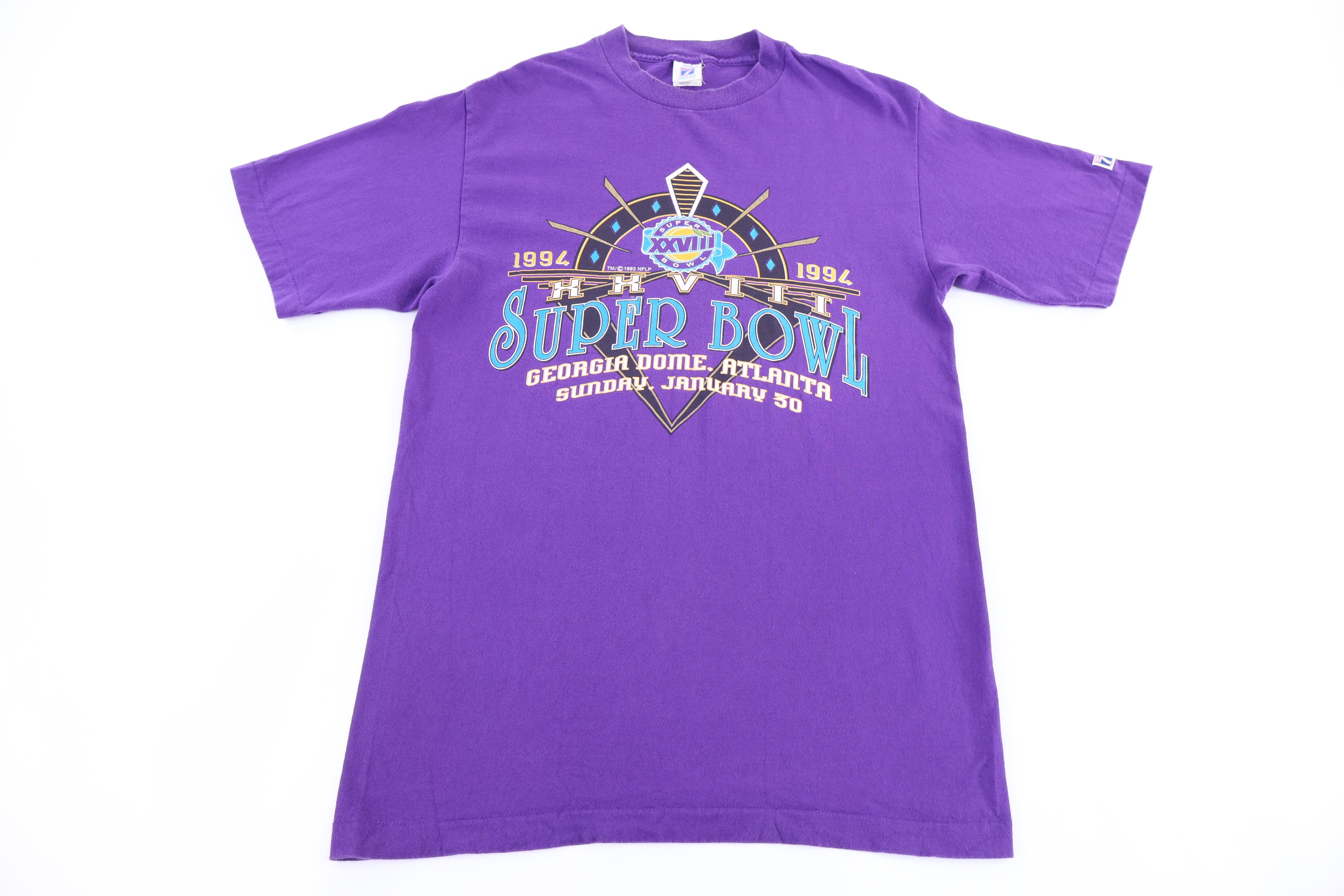 1994 Super Bowl Football T-shirt - Shirts & Tops - Thrifted Threads