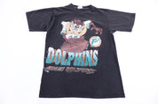 1994 Tasmanian Devil Miami Dolphins Football T-shirt - Shirts & Tops - Thrifted Threads