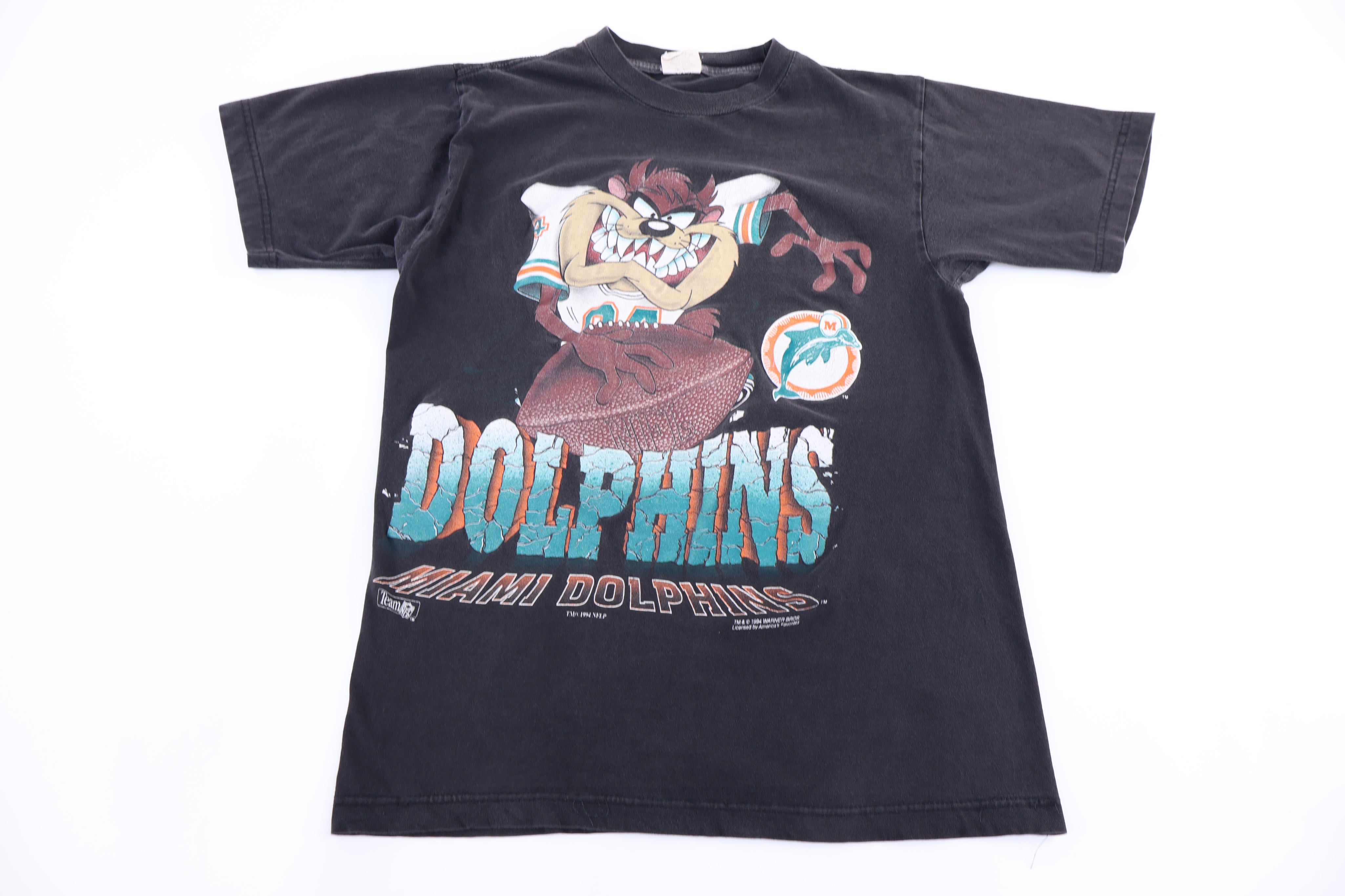 1994 Tasmanian Devil Miami Dolphins Football T-shirt - Shirts & Tops - Thrifted Threads