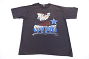 1994 Taz The Devil Dallas Cowboys Football T-shirt - T-Shirt - Thrifted Threads