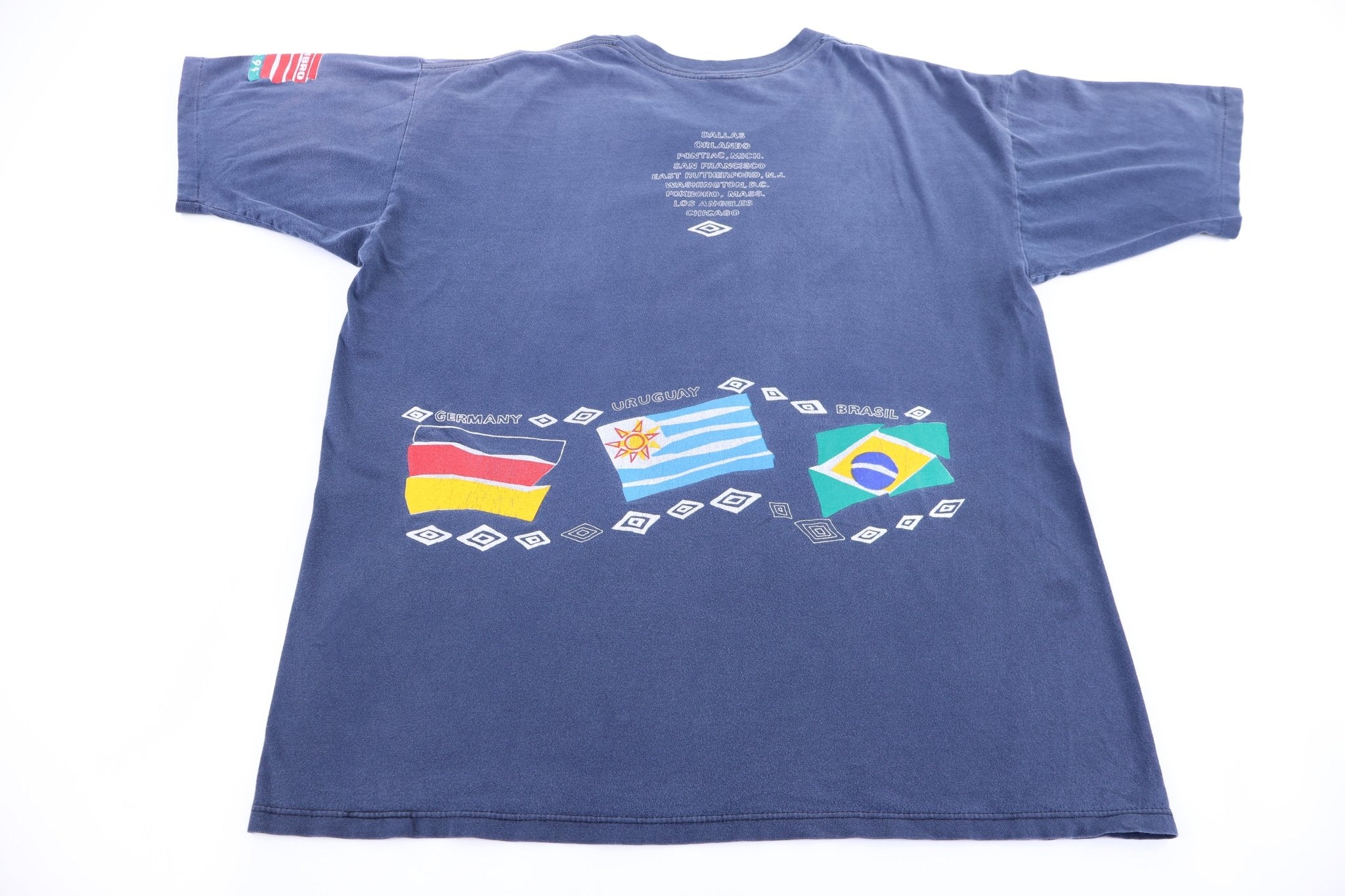 1994 Umbro World Cup Soccer T-shirt - Shirts & Tops - Thrifted Threads