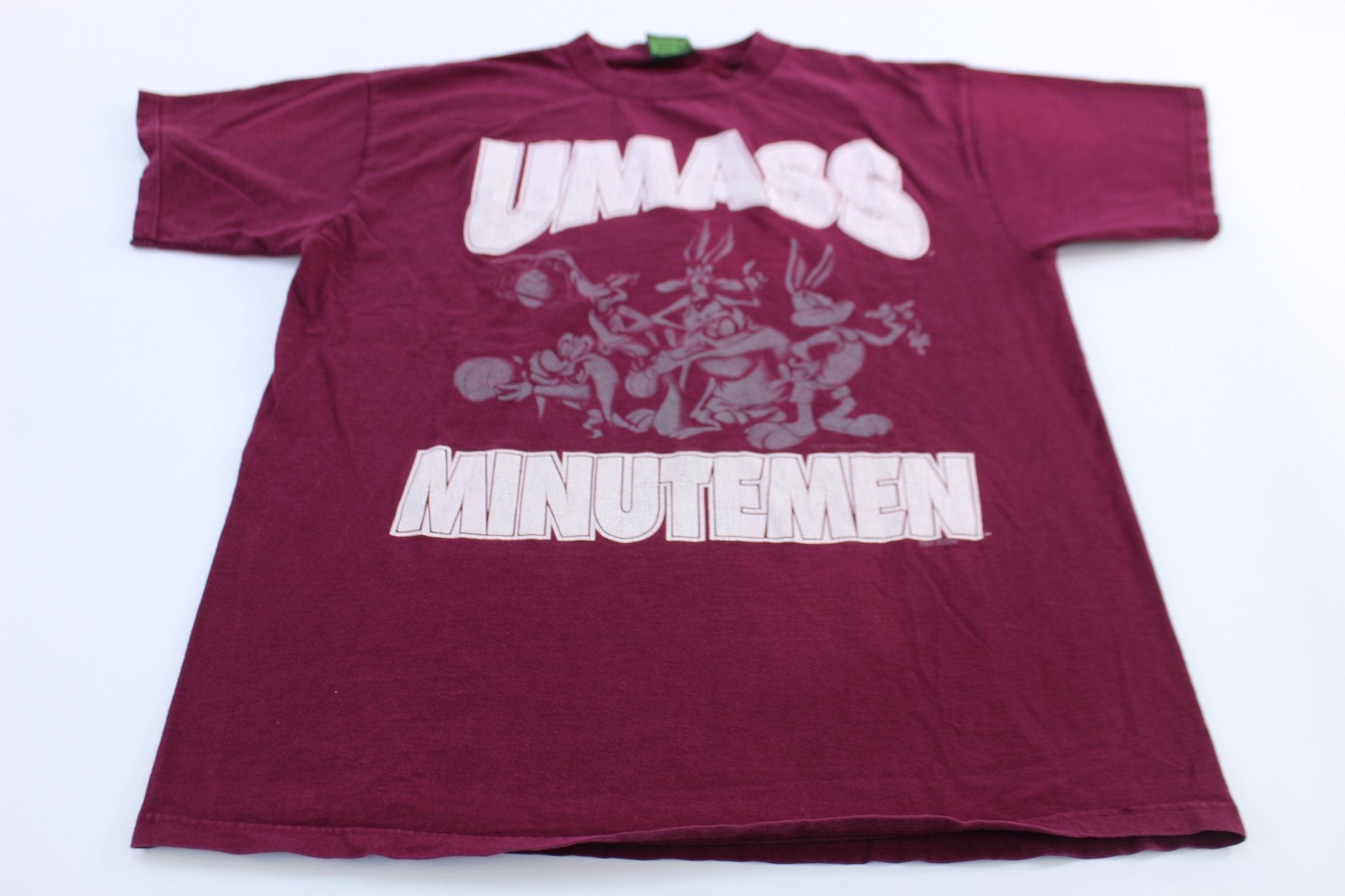 1994 University of Massachusetts Minuteman Looney Tunes T-Shirt - ThriftedThreads.com