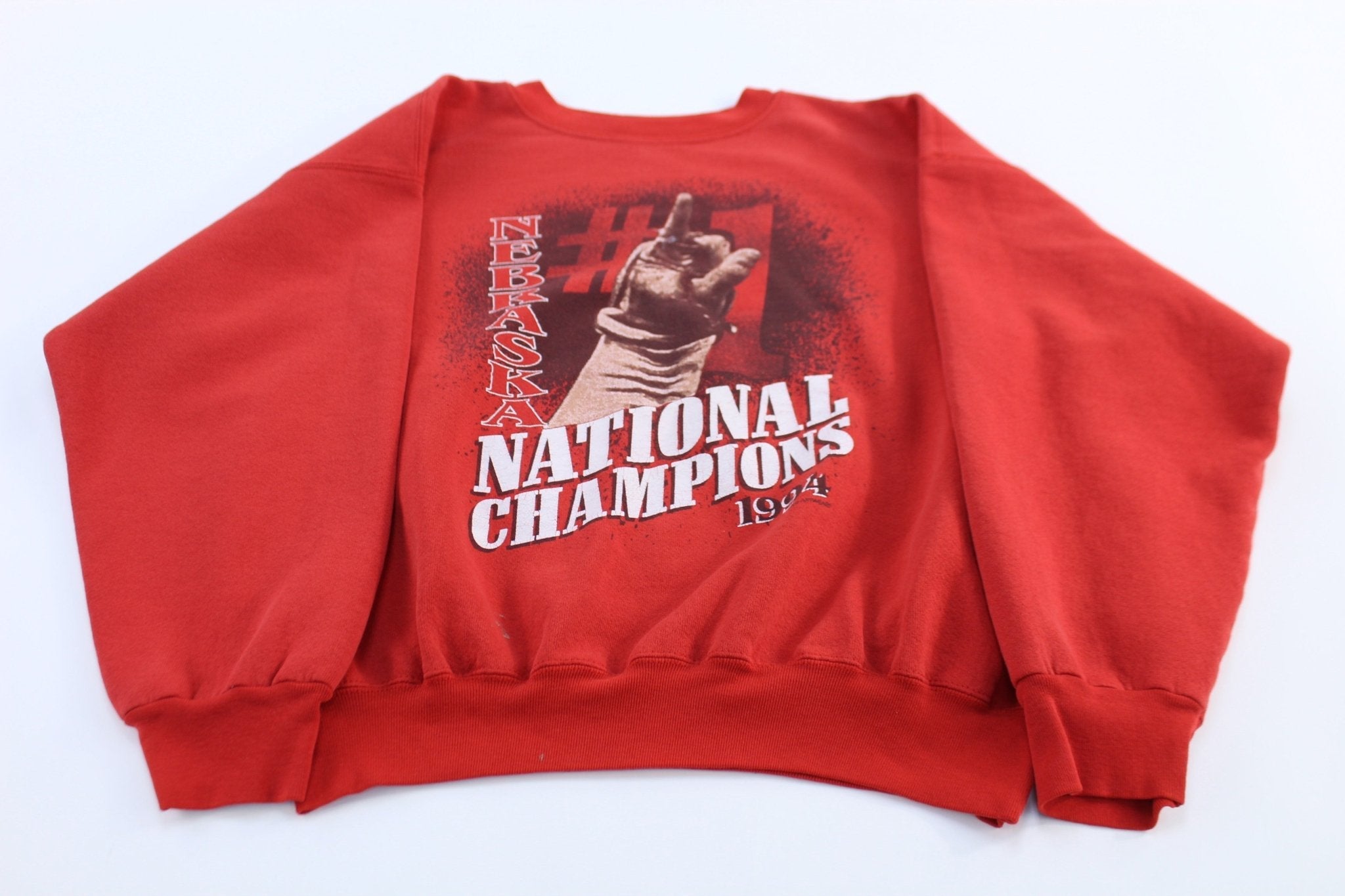1994 University of Nebraska State Champions Sweatshirt - Sweatshirt - Thrifted Threads