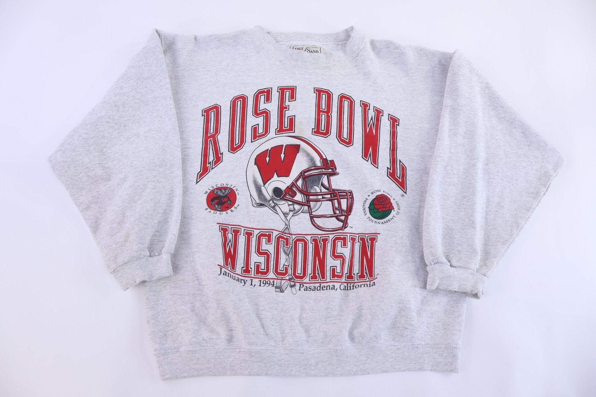1994 University of Wisconsin Rose Bowl Sweatshirt - Sweatshirt - Thrifted Threads