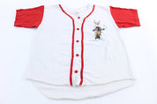 1994 Warner Bros Looney Tunes Graphic Baseball Jersey - Jerseys/Tanks - Thrifted Threads