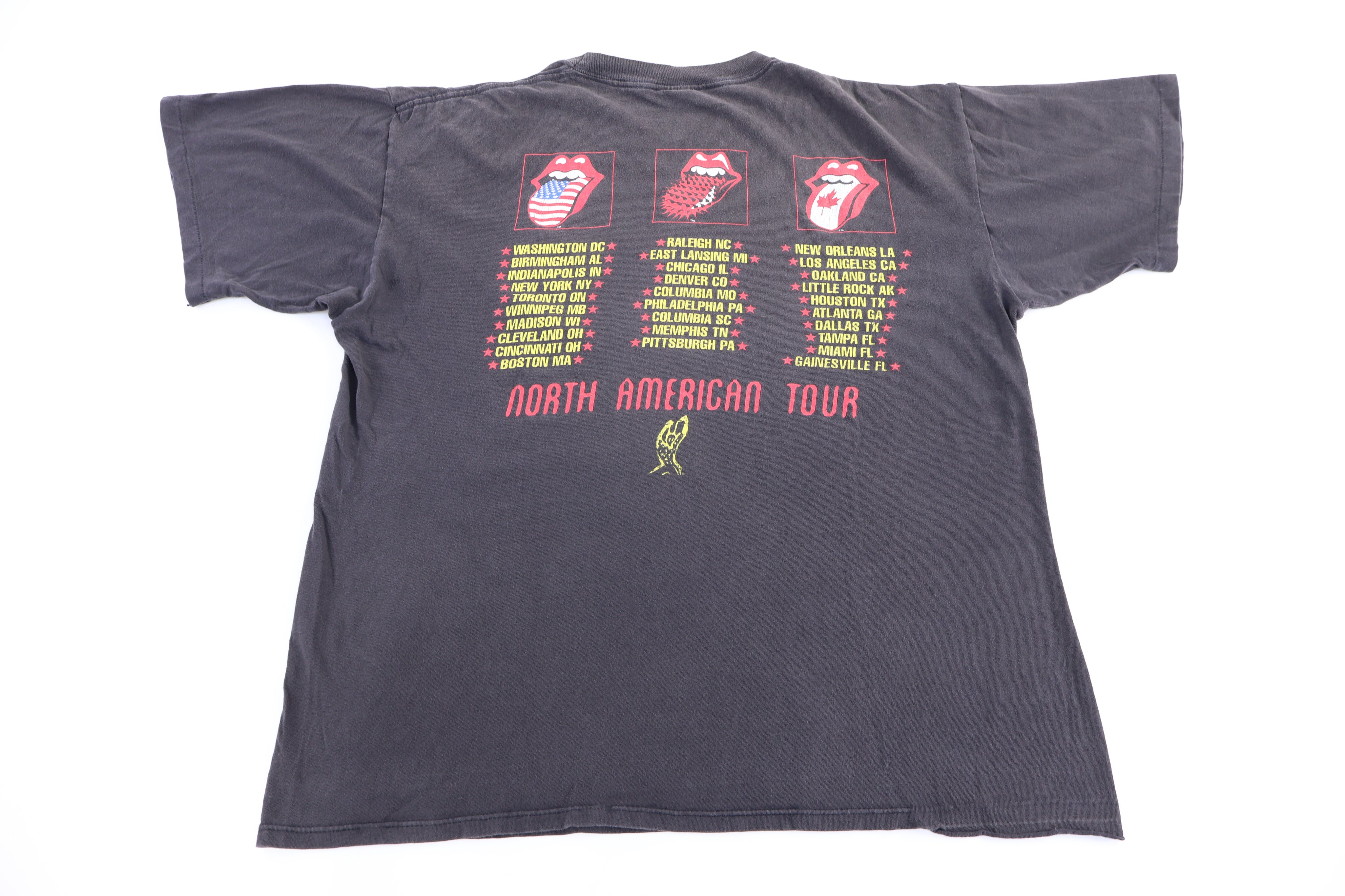 1994/95 Rolling Stones North American Tour T-shirt - Shirts & Tops - Thrifted Threads