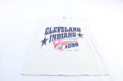 1995 Cleveland Indians American League Champions Tank Top - Jerseys/Tanks - Thrifted Threads