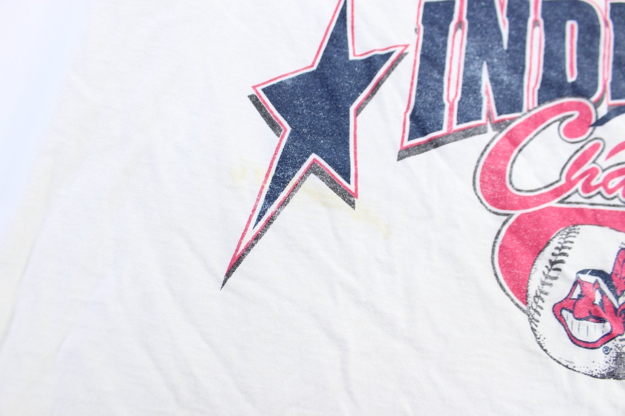1995 Cleveland Indians American League Champions Tank Top - Jerseys/Tanks - Thrifted Threads