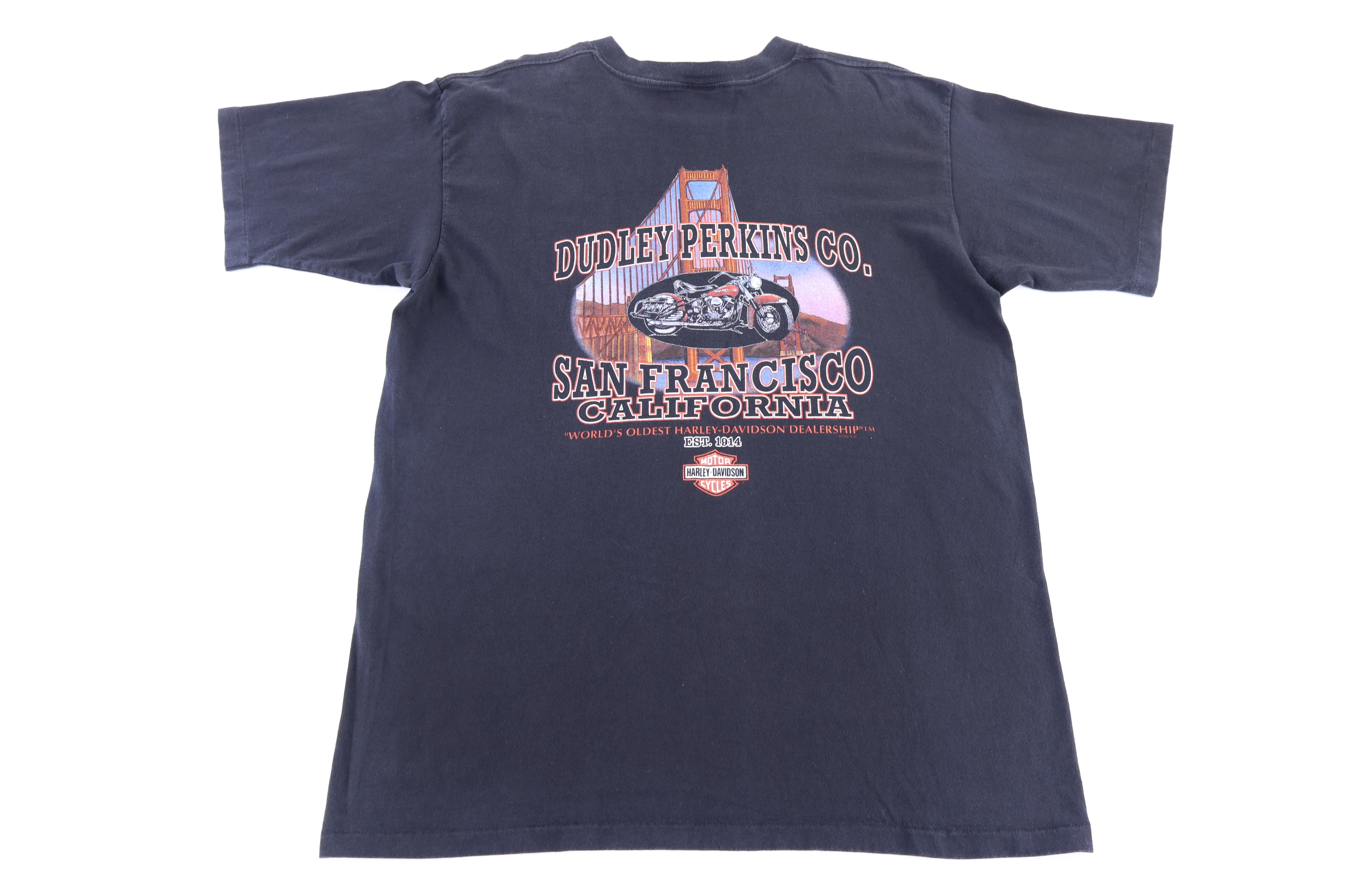 1995 Harley Davidson Motorcycles California T-shirt - Shirts & Tops - Thrifted Threads