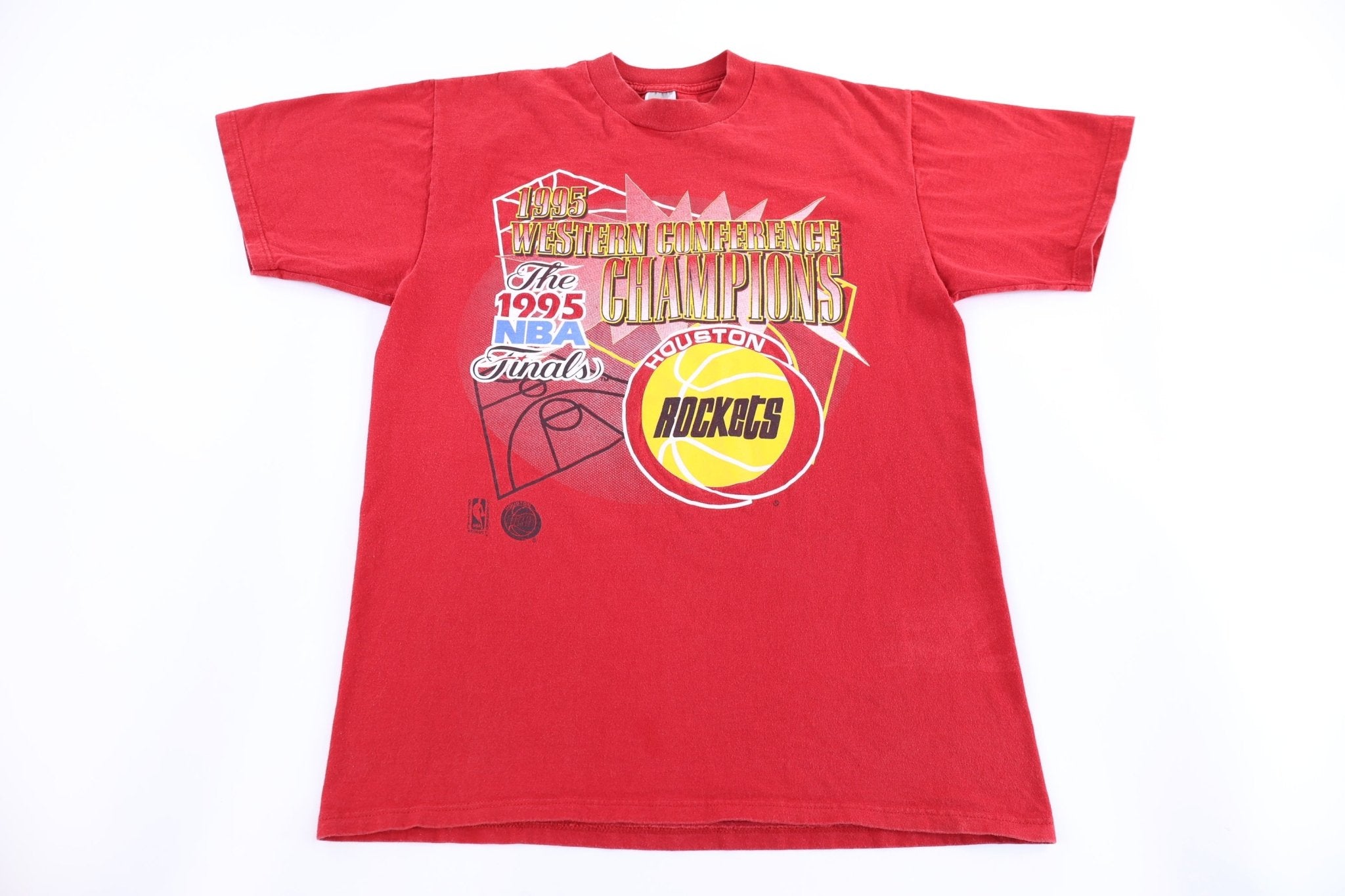1995 Houston Rockets Basketball World Champions T-shirt - Shirts & Tops - Thrifted Threads