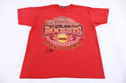 1995 Houston Rockets Basketball World Champs T-shirt - Shirts & Tops - Thrifted Threads