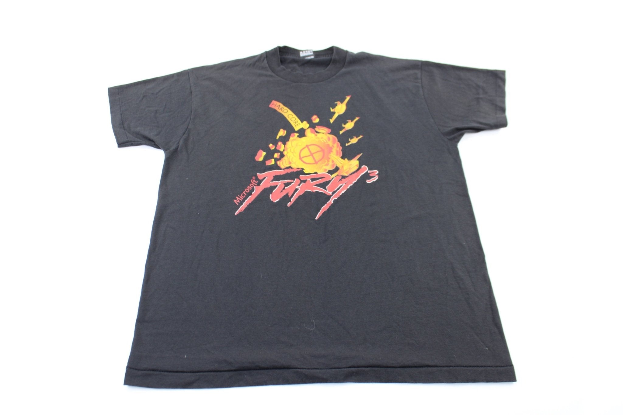 1995 Microsoft Fury 3 Video Game Promo T-Shirt - ThriftedThreads.com