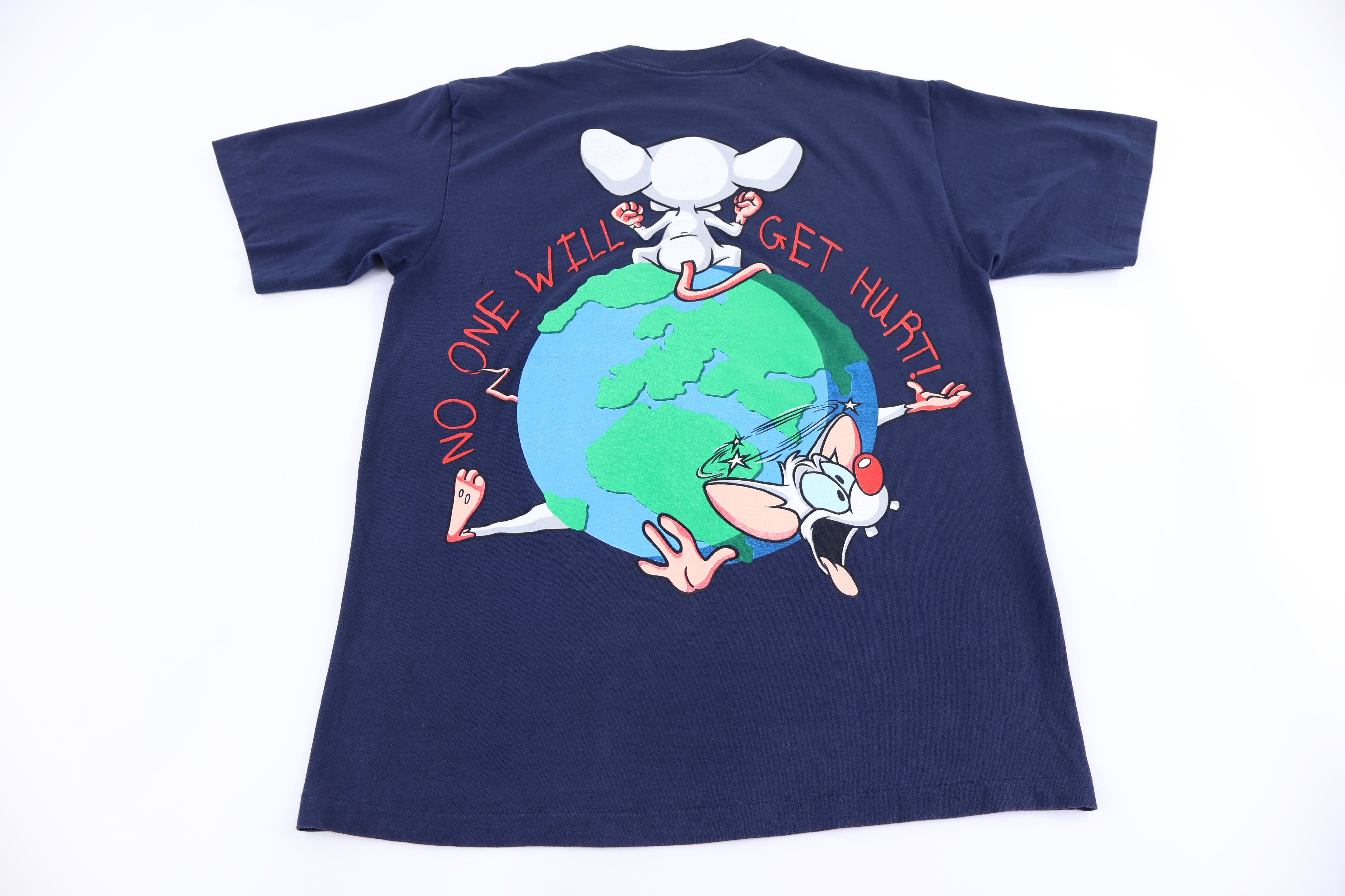 1995 Pinky And The Brain Surrender Quietly T-shirt - Shirts & Tops - Thrifted Threads