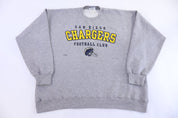 1995 San Diego Chargers Football Sweatshirt - Sweatshirt - Thrifted Threads