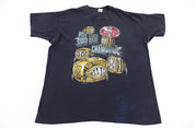 1995 San Francisco 49ers Football T-shirt - Shirts & Tops - Thrifted Threads